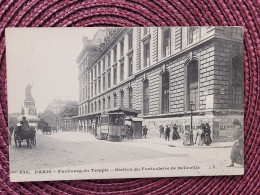 Paris  , Faubourg Du Temple  Station Du Funiculaire De Belleville - Paris (11)