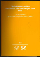 Die Postwertzeichen Im Bereich Der Ehemaligen DDR 1990. - Livres Anciens