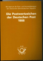 Die Postwertzeichen Der Deutschen Post 1986. - Libri Vecchi E Da Collezione