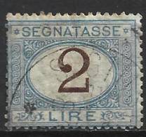 ITALIE TAXE 14 Oblitéré Côte 30 € - Postage Due