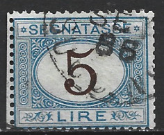 ITALIE TAXE 16 Oblitéré Côte 30 € - Postage Due