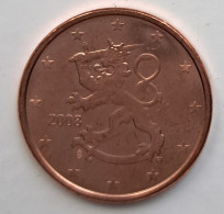 Finnland  5 Cent Münze 2008 - - Finlande
