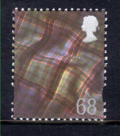 Scotland GB 2002 68p Tartan Umm SG S 93 ( D1298 ) - Escocia