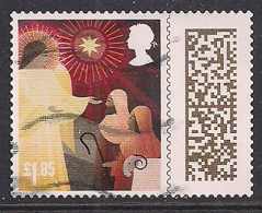 GB 2022 QE2 £1.85 Christmas Angels & Shepherd Used SG 4736 (61 ) - Gebraucht