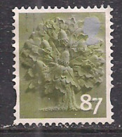 GB 2012 QE2 87p England Regional Oak Tree SG EN 32 (J372 ) - Engeland