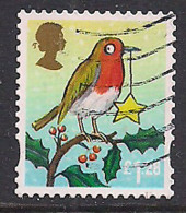 GB 2012 QE2 £1.28 Christmas Robin Used SG 3420 ( 105 ) - Oblitérés