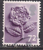 GB 2006 QE2 72p England Regional Tudor Rose Type 2 SG EN 17 ( J446 ) - Inghilterra