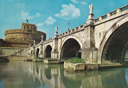 Fond Château Sant Angelo Rome Monument Château Du Tibre Photo - Ponti