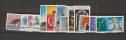 1970 MNH New Zealand Year Collection Commemoratives Postfris** - Unused Stamps