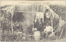 Cpa Guyane – Maroni – Campement De « Maraudeurs » … - Saint Laurent Du Maroni