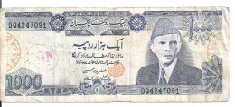 PAKISTAN 1000 RUPEES ND1988 VF P 43 - Pakistan