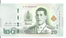 THAILANDE 20 BAHT ND2019 UNC P 135 - Thaïlande