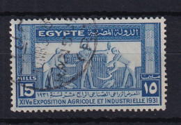 Egypt: 1931   Agricultural And Industrial Exhibition   SG184   15m    Used - Gebraucht