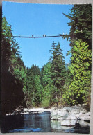 CANADA BRITISH COLUMBIA VANCOUVER CAPILANO SUSPENSION BRIDGE POSTKARTE ANSICHTSKARTE CARTOLINA POSTCARD CARTE POSTALE - Huntsville