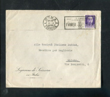 "ITALIEN" 1938, Stempel "ROMA, Fuehrer" Auf Brief (50028) - Other & Unclassified