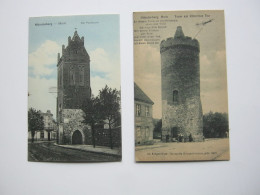 MÜNCHEBERG , 2 Schöne Karten Um 1915 - Muencheberg