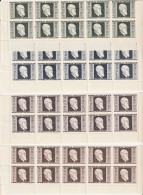 1946 - YT N° 634 à 637 - Neufs ** - MNH - Cote 200,00 € - Neufs