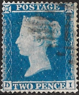 QV SG19, 2d Blue DI Used - Usati