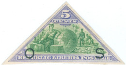 LIBERIA, ALLEGORIA LIBERTA, 1894, FRANCOBOLLI NUOVI (MLH*) Scott:LR O26, Yt:LR S14 - Liberia