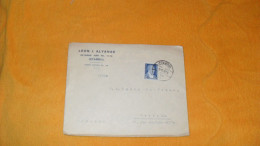 ENVELOPPE ANCIENNE DE 1939../ LEON J. ALYANAK ISTANBUL POUR PARIS..CACHET + TIMBRE - Cartas & Documentos