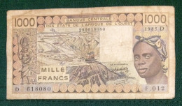 MALI WAS 1000 Francs - Malí