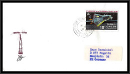 66166 14/5/1973 Grand Turk Turks And Caicos Signé Signed Autograph Espace Space Lettre Cover - Zuid-Amerika