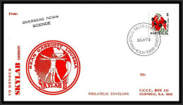 66375 Skylab 3 Oversea New Science 30/7/1973 Australie Australia Espace Space Lettre Cover - Oceanië