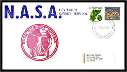 66401 Skylab 3 Nasa City South Carrier Terminal 30/7/1973 Autralie Australia Espace Space Lettre Cover - Oceanië