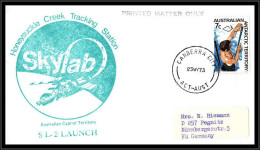 66453 Skylab Sl-2 Launch Canberra 25/5/1973 Australie Australian Antarctic Territory Espace Space Lettre Cover - Ozeanien