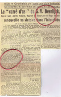 Cyclisme - Interclubs : Le S.V. Deerlijck Avec Kint, Schotte, De Simpelaere Et Desmet Bat Pesant (20/09/1946) - Testi Generali