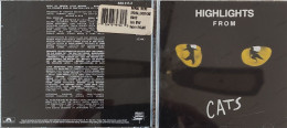 BORGATTA - FILM MUSIC  - Cd ANDREW LLOYD WEBBER - CATS - REALLY USEFUL 1989 - USATO In Buono Stato - Soundtracks, Film Music