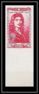 France N°612 Moliere Acteur Actor Theatre 1944 Non Dentelé ** MNH (Imperf) - 1941-1950