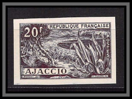 France N°981 Baie D'Ajaccio (Corse) Non Emis Non Dentelé ** MNH (Imperf) 1954 - 1951-1960