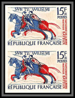 France N°1172 Tapisserie Reine Mathilde Bayeux Non Dentelé ** MNH (Imperf) Cote Maury 100 Euros Paire - 1951-1960