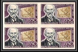 France N°1284 Georges Méliès Cinema Movies Non Dentelé ** MNH (Imperf) Cote Maury Bloc 4 300 Euros Discount - 1961-1970