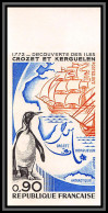 France N°1704 Iles Kerguelen Manchot Pingouin Penguin Taaf Non Dentelé ** MNH (Imperf) - Pinguini