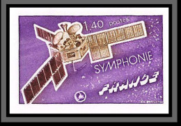France N°1887 Satellite Symphonie Espace (space) Probe Non Dentelé ** MNH (Imperf) Cote Maury 60 - 1971-1980