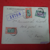 LETTRE SENEGAL DAKAR POUR LE HAVRE PAR AVION - Lettres & Documents