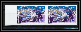 France N°1908 Accélérateur Européen De Particules 1976 Cern Suisse Paire Synchrotron Non Dentelé ** MNH (Imperf) - Atomo