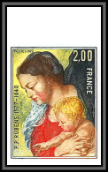 France N°1958 Rubens La Vierge à L'Enfant Non Dentelé ** MNH (Imperf) Bord De Feuille Tableau (Painting)  - Rubens