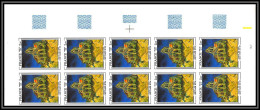 France N°2054 L'église D'Auvers Sur Oise Van Gogh Tableau Painting 1979 Non Dentelé ** MNH Imperf Bloc 10 Cote 800 - Impressionismus