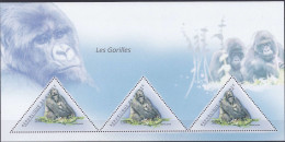 GUINEE République Singes, Singe, Gorille Yvert BF N°1258 Neuf Sans Charnière ** MNH - Apen