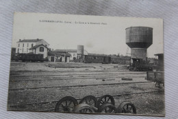 Saint Germain Laval, La Gare Et Le Réservoir D'eau, Loire 42 - Saint Germain Laval