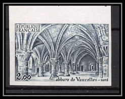 France N°2160 Abbaye De Vaucelle église Church Nord Essai (trial Color Proof) Non Dentelé Imperf **  - Prove Di Colore 1945-…