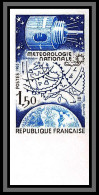 France N°2292 Météorologie Nationale Satellite Espace Space Meteo Probe 1983 Non Dentelé ** MNH (Imperf) - 1981-1990