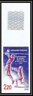 France N°2420 Championnat Du Monde De Volley Ball 1986 Non Dentelé ** MNH (Imperf) - 1981-1990