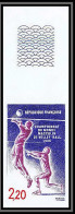 France N°2420 Championnat Du Monde De Volley Ball 1986 Non Dentelé ** MNH (Imperf) - Volley-Ball