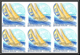 France N°2831 Whitbread Round The World Race Volvo Race Voile Sailing 1993 Non Dentelé ** MNH (Imperf) Bloc 6 - 1991-2000