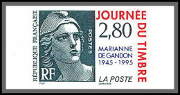 France N°2934 A Journée Du Timbre 1995 Gandon Luxe Mnh ** Non Dentelé Imperf - 1991-2000