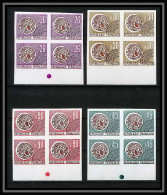 France Préoblitere PREO N°130 / 133 Bloc De 4 Cote 244 Monnaie Gauloise (coin) Non Dentelé ** MNH (Imperf) - 1971-1980